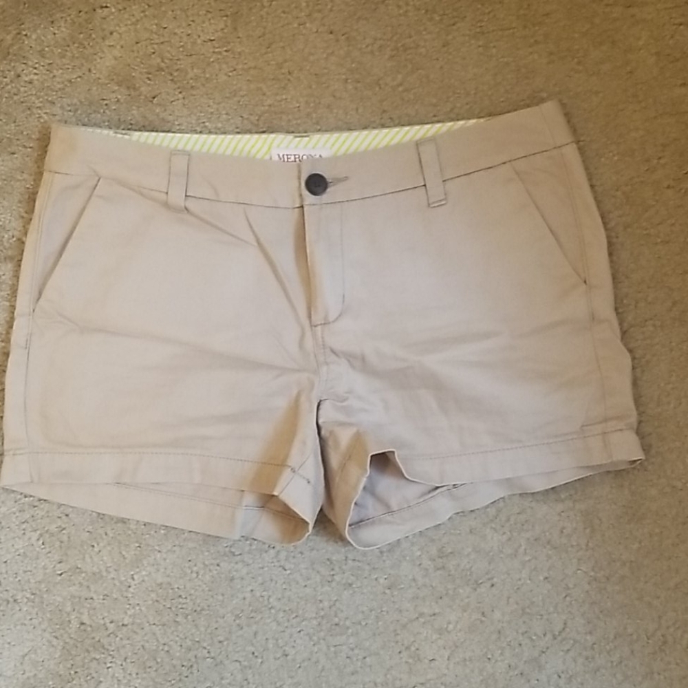 Tan shorts